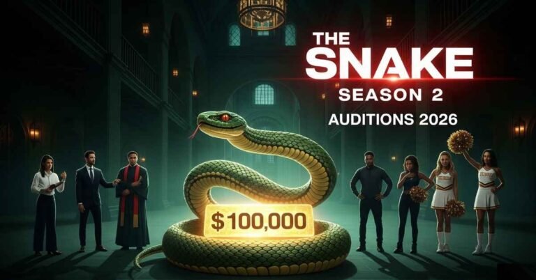 The snake season 2 auditions