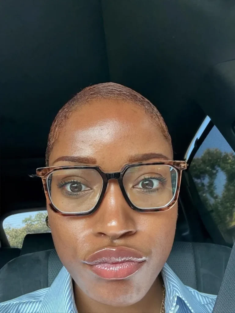 keke palmer short haired look