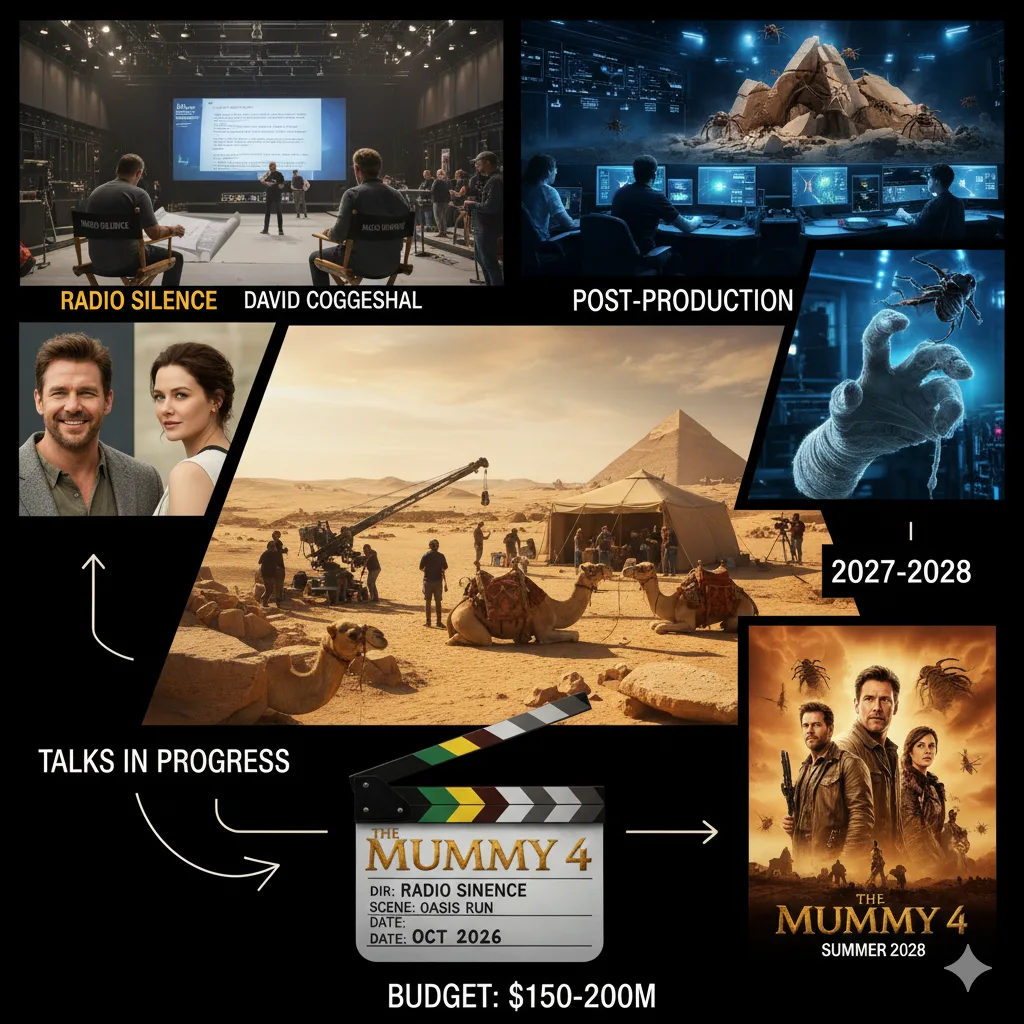 mummy season 4 release date and cas