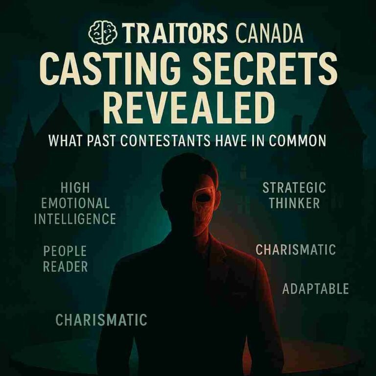 The Traitors Canada Casting Secrets: Common Traits in Contestants & What to Learn