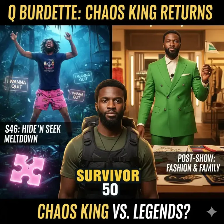 Q Burdette’s Survivor Life: Hide ‘N Seek Chaos, Family & S50 Return Buzz?