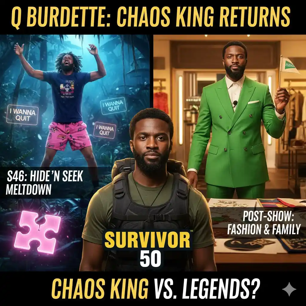 Q Burdette’s Survivor Life: Hide ‘N Seek Chaos, Family & S50 Return Buzz?