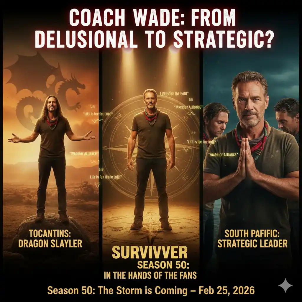 Coach Wade Survivor Evolution: From Delusional to Strategic in Season 50?