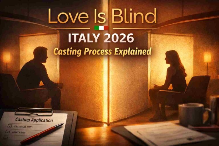 How to Get Cast on Love Is Blind Italy Auditions 2026: Zero to Final Selection Process