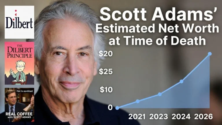 Scott Adams Net Worth at Death