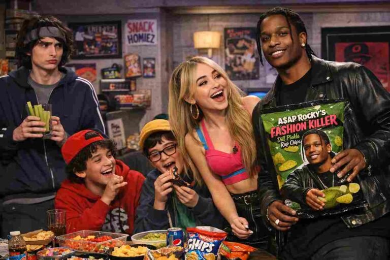 Sabrina Carpenter’s Surprise SNL Cameo Steals the Show in Hilarious ‘Snack Homiez’ Sketch