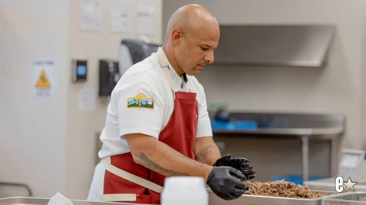 Brandon Dearden competing on Top Chef