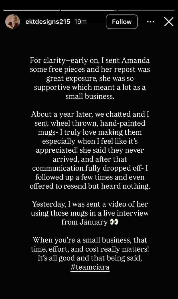 Amanda Batula Caught Sipping From “Lost” Custom Mugs — Small Biz Owner Drops Receipts on Summer House Star