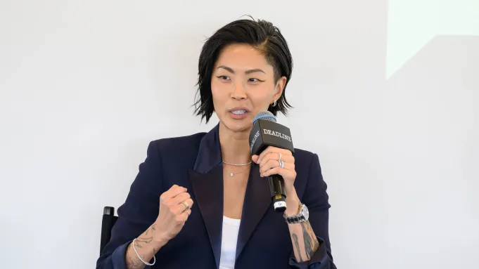kristen kish at Deadline Summit 2026